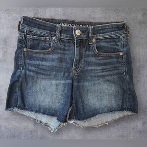 American Eagle Outfitters Women's Blue Denim Shorts